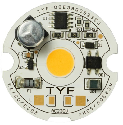 AC COB LED MODULE 7W 210-240V 50Hz không có chức năng làm mờ trình điều khiển