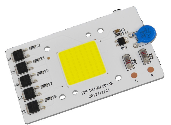 Màu trắng, quang phổ đầy đủ 20W 30W 50W Công suất cao AC 110 V 220 V 230V Chip không cần điều khiển / DOB Led